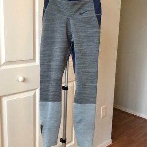 Nike Dri-Fit Legendary Mid Rise Tight Fit Training Tights Jogger Pants S